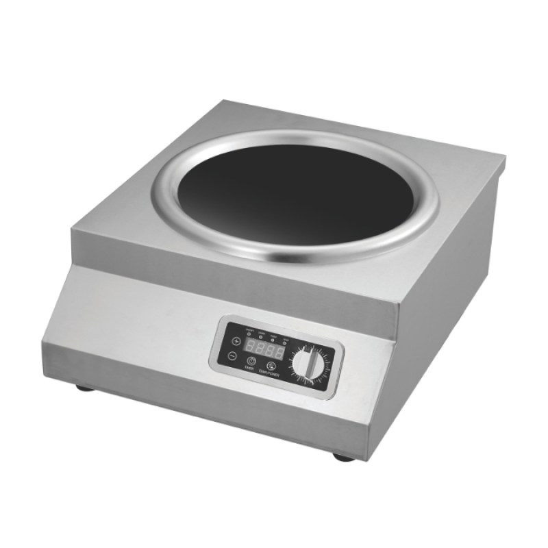 Επαγωγική εστία WOK 5kW Ø31cm KARAMCO AM-CD502W 400616
